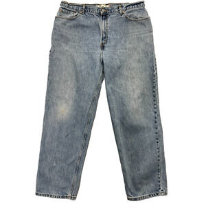VTG LEVI'S 560 Comfort Fit Men's Jeans 40x32 Relaxed Straight Stained Workwear